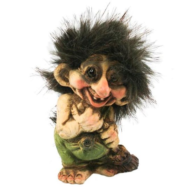 Hovedbilde Troll med feiekost  (Troll nr. 003)