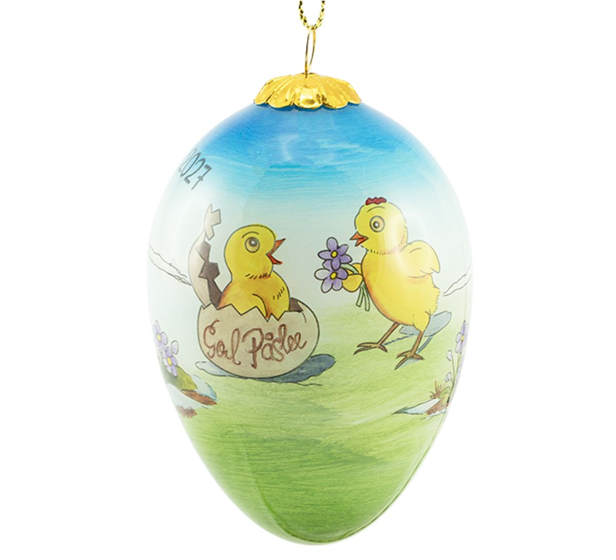 Påskeegg, håndmalt, Påsken 2027