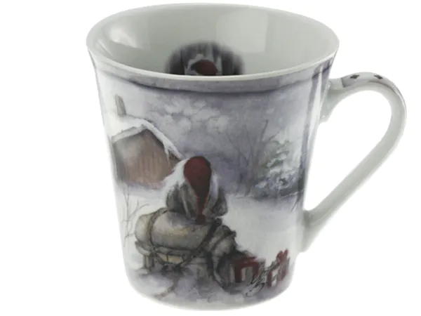 Hovedbilde Gammelnissen Krus Nr. 8 - Nisse med kjelke