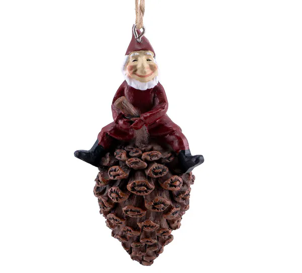 Main Image Small hanging santas set of 8 pcs.