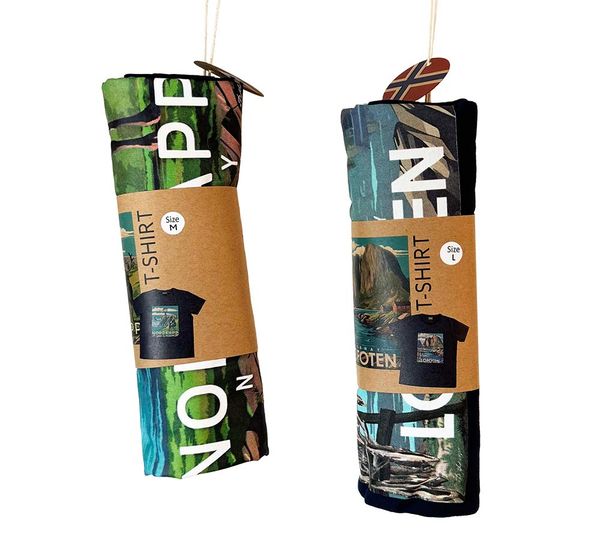 Main Image T-shirt, Lofoten, retro