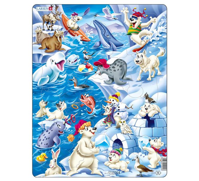 Main Image Puzzle, Arctic ice - 36 pieces