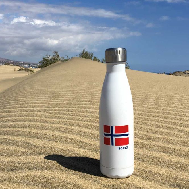 Hovedbilde Termoflaske, Norsk flagg