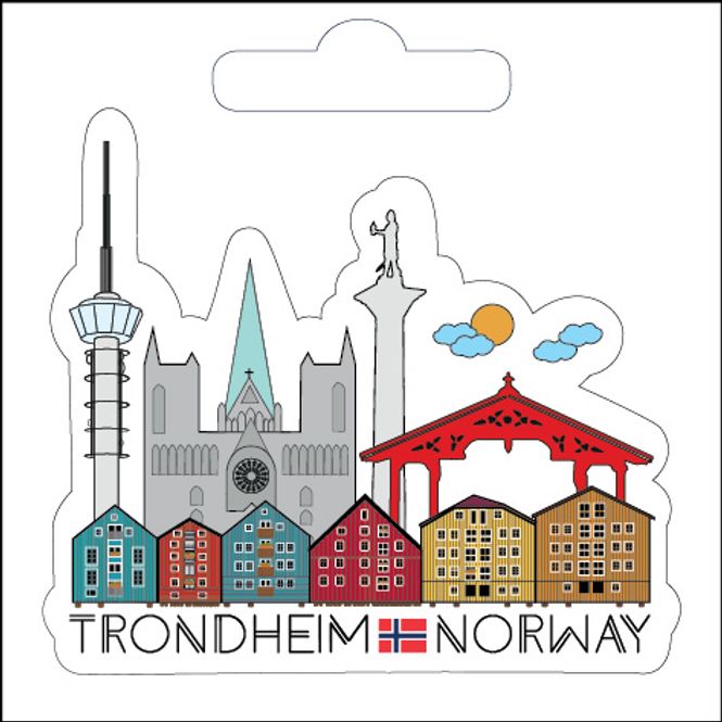 Main Image Sticker, Trondheim