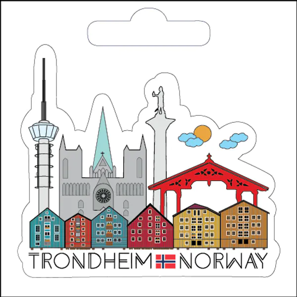 Main Image Sticker, Trondheim
