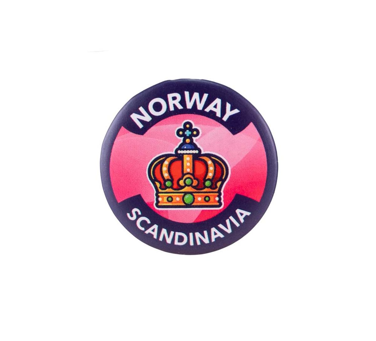 Button magnet, Crown, 32mm