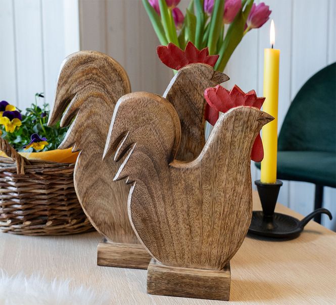 Hovedbilde Antikk hane, liten, F-design