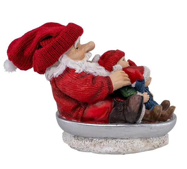 Main Image Santa with kids on sleigh