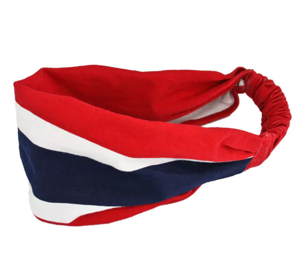 Hovedbilde Hårbånd flaggstriper