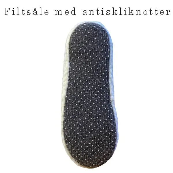 Hovedbilde Tøfler med Selbumønster, herre, blå
