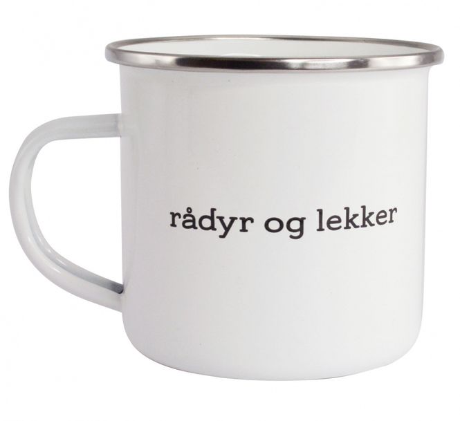 Main Image Emaljekrus, rådyr, `Blikk i naturen`