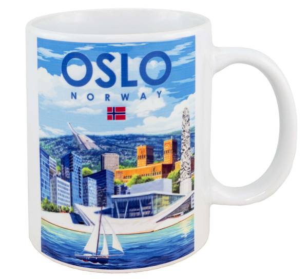 Main Image Mug, Oslo, retro