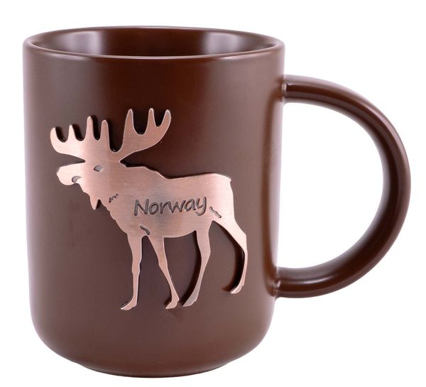 Hovedbilde Krus med metallelg, brun