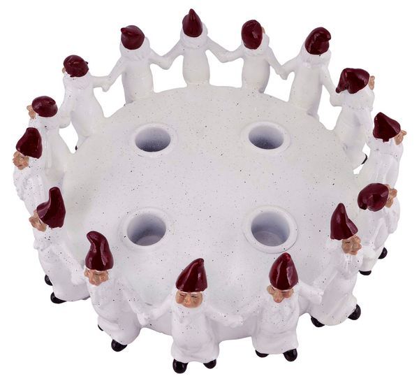 Main Image Advent candle stick, white, Harvesttime