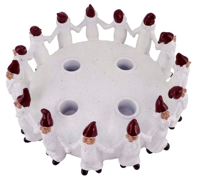 Main Image Advent candle stick, white, Harvesttime