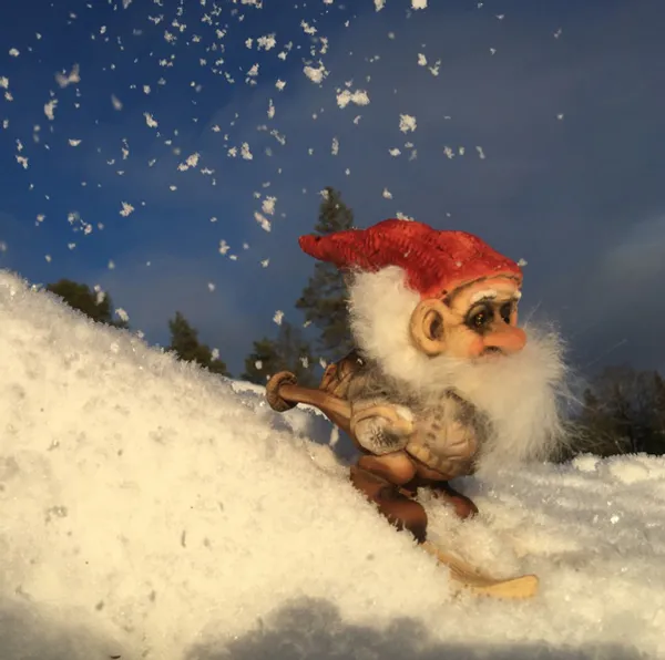 Main Image Ny Form santa skiing