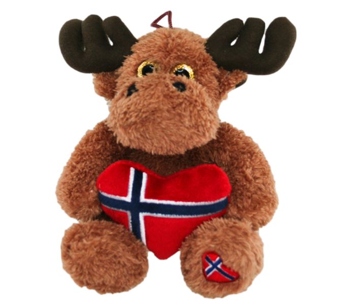 Main Image Elg med flagghjerte