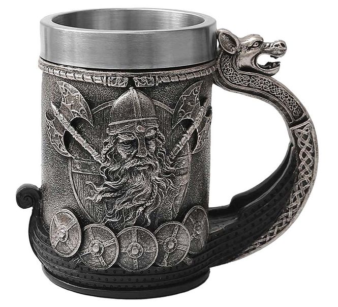 Main Image Viking mug, Viking with axes