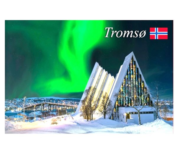Main Image Magnet, Tromsø in northern lights