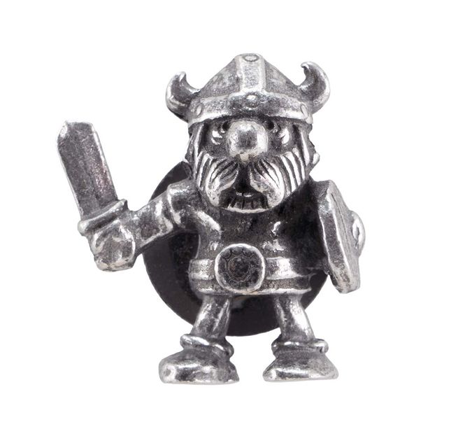 Main Image Magnet, Viking with shield Tinn-Per