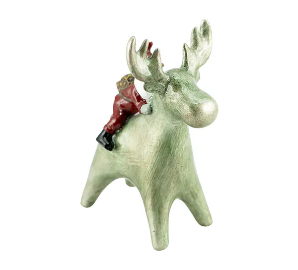 Main Image Santa on moose, Harvesttime
