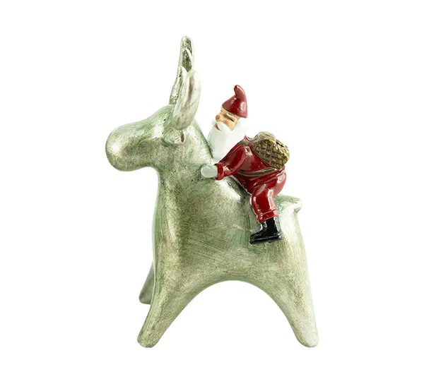 Main Image Santa on moose, Harvesttime