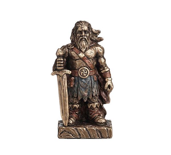 Hovedbilde Vikingfigur, Erik, bronsefarget