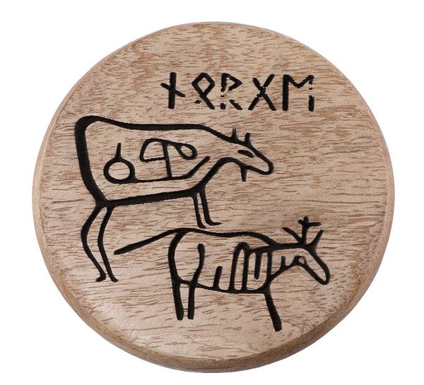 Hovedbilde Antikk glassbrikker av tre, F-design