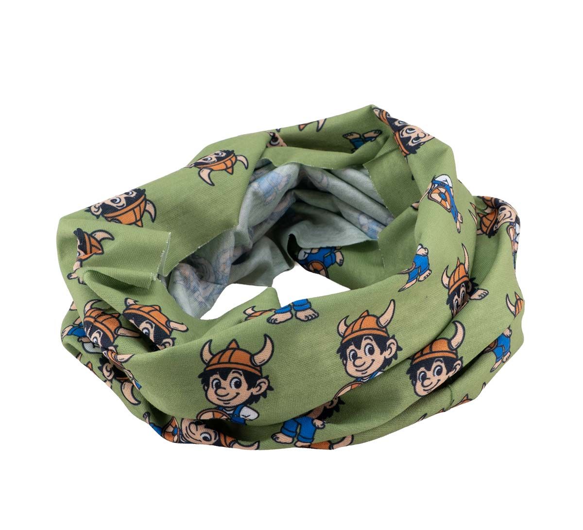 Hals m. vikinggutt grønn, barn