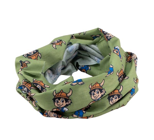 Hovedbilde Hals m. vikinggutt grønn, barn