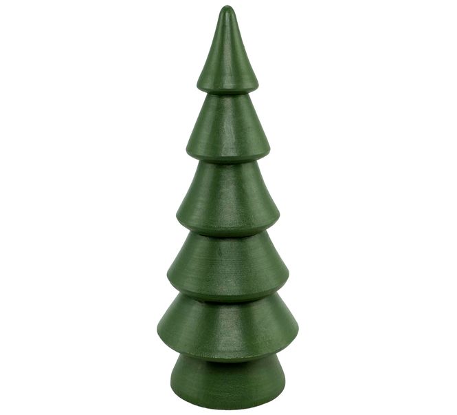 Main Image Green Christmas tree made of wood