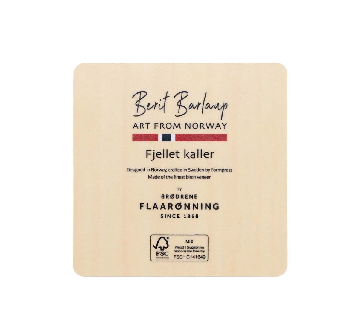 Glassbrikke i bjørkelaminat, Nedover, Fjellet kaller