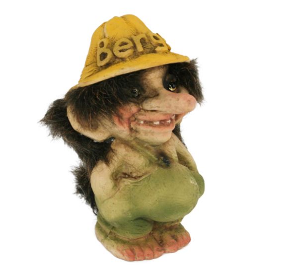 Main Image Troll, small boy with hat, Bergen (Troll # 216)