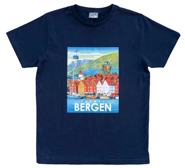 Main Image T-shirt, Bergen, retro