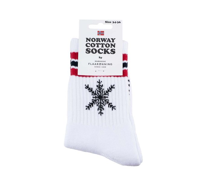 Main Image Tennis socks, Snowflake