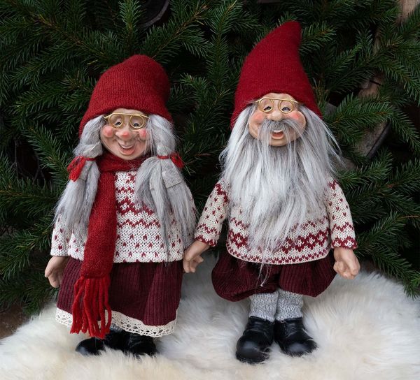 Main Image Spectacle Santa, wife, red