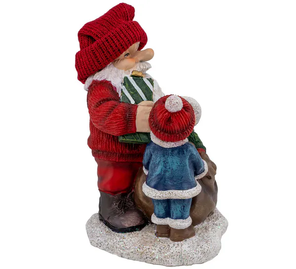 Main Image Santa with kids and bag