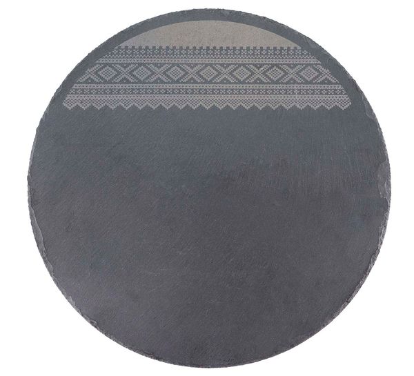 Main Image Round slate turntable, MARIUS® pattern