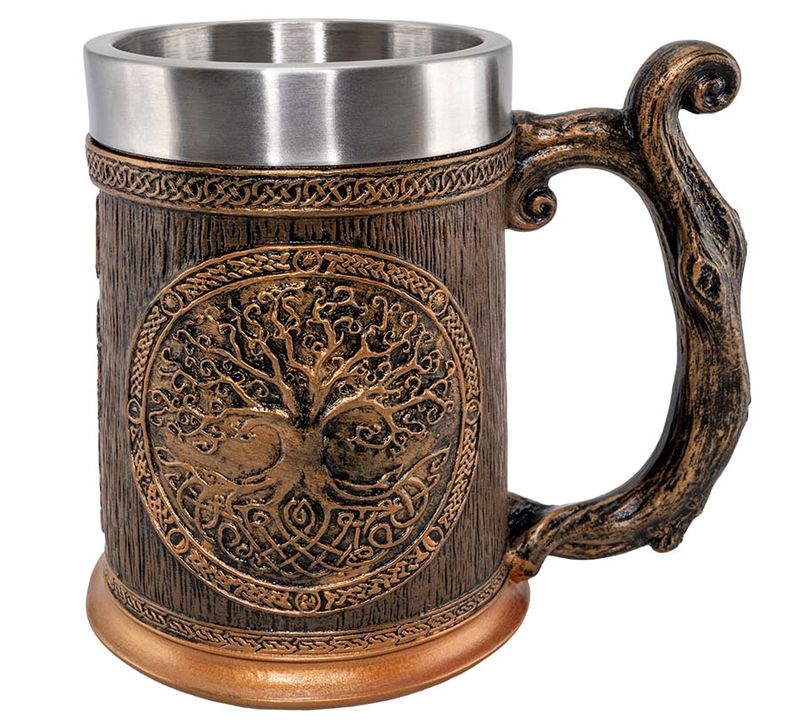 Viking mug, Yggdrasil