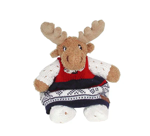 Main Image Kose-elgar, med Marius strikkakjole, liten Emma