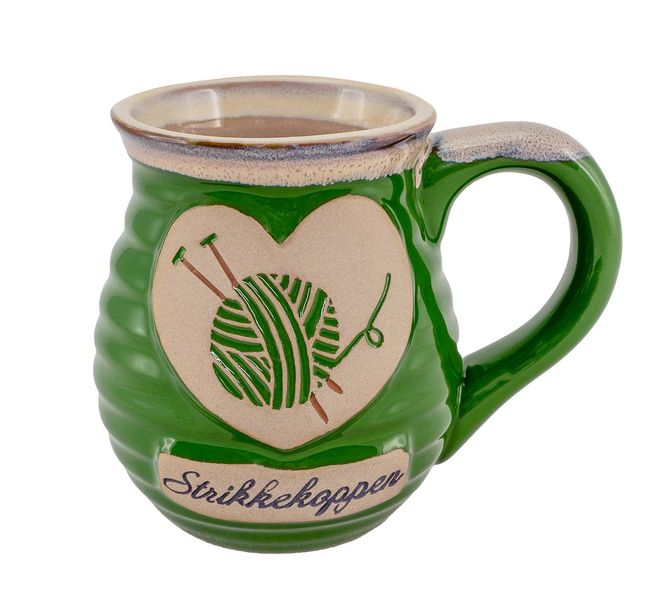 Main Image Knitting mug, forest green