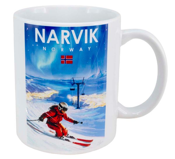 Main Image Mug, Narvik, retro