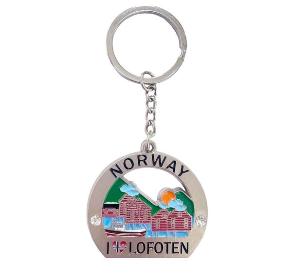 Hovedbilde Nøkkelring,  I love Lofoten