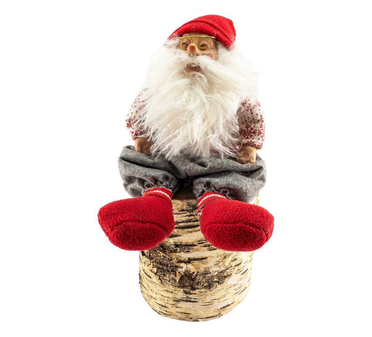 Santa Claus, sitting