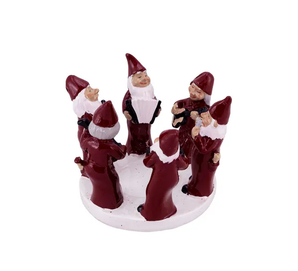 Main Image Santas playing in a band, red, 9,5 cm, ...