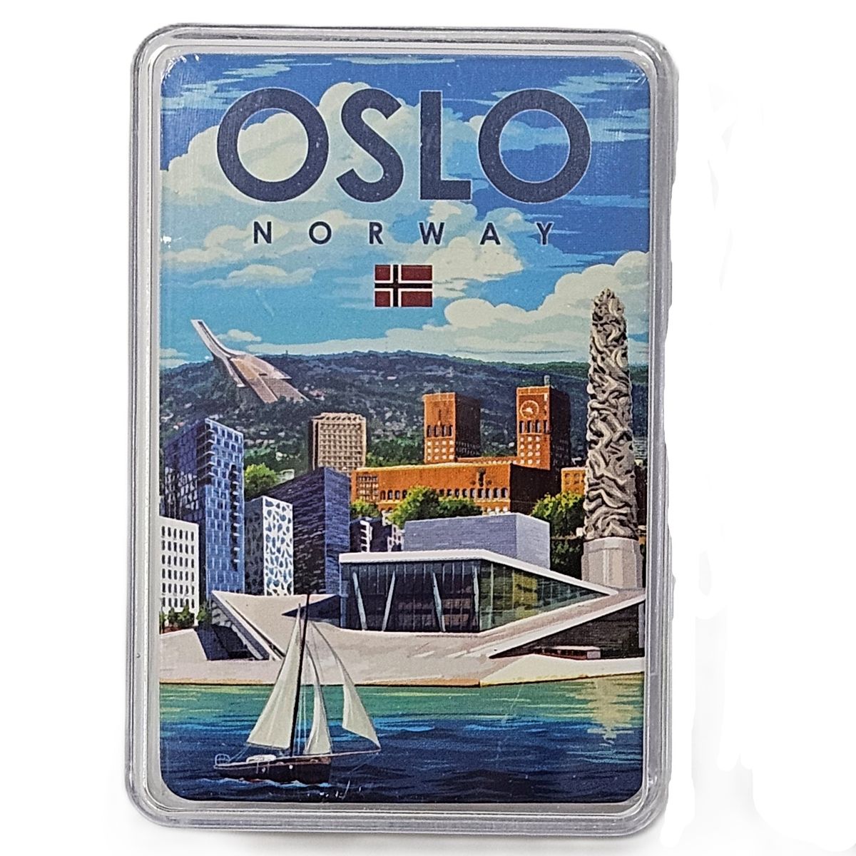 Playing cards, Oslo, retro