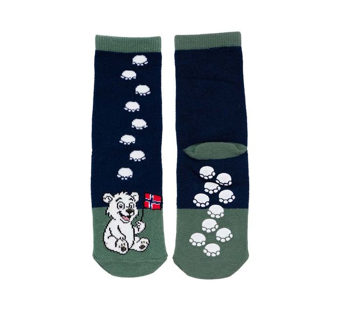 Main Image Children's socks with polar bear, blue