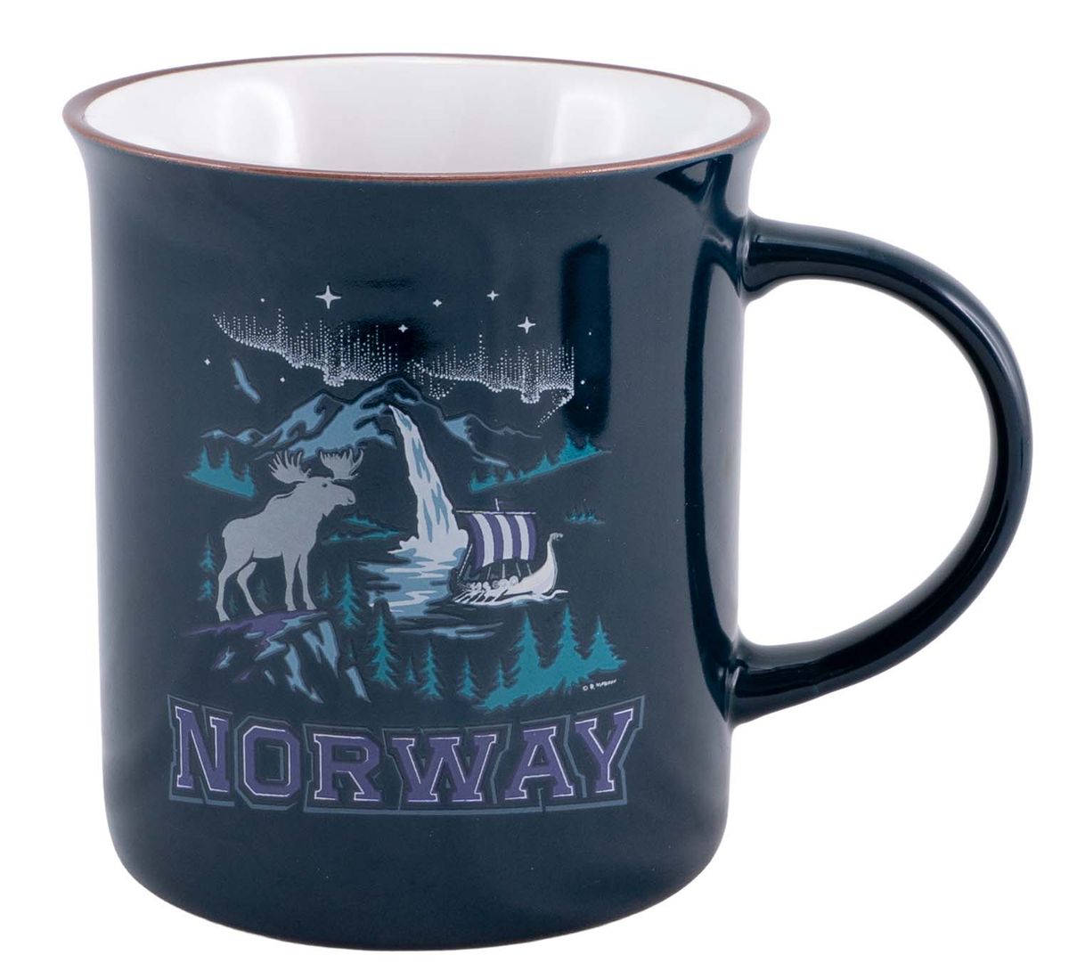 Krus, Norway 1905, blå