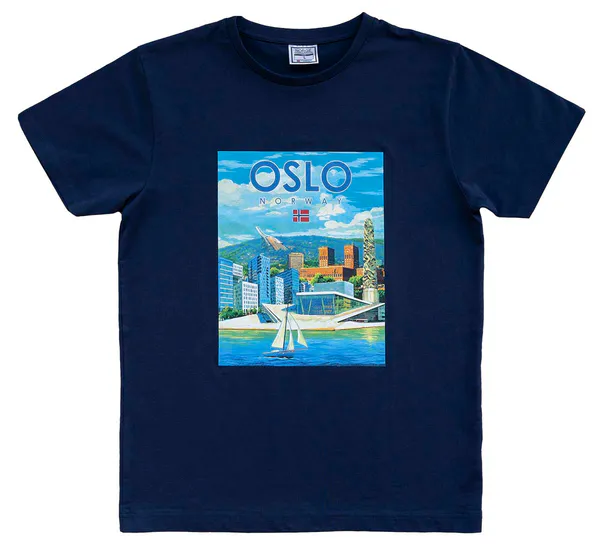 Hovedbilde T-skjorte, Oslo, retro