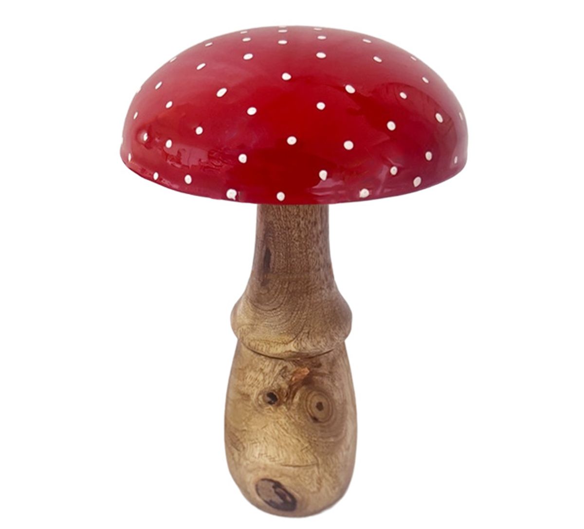 Antikk sopp av tre, F-design 